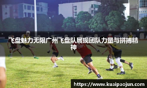 飞盘魅力无限广州飞盘队展现团队力量与拼搏精神